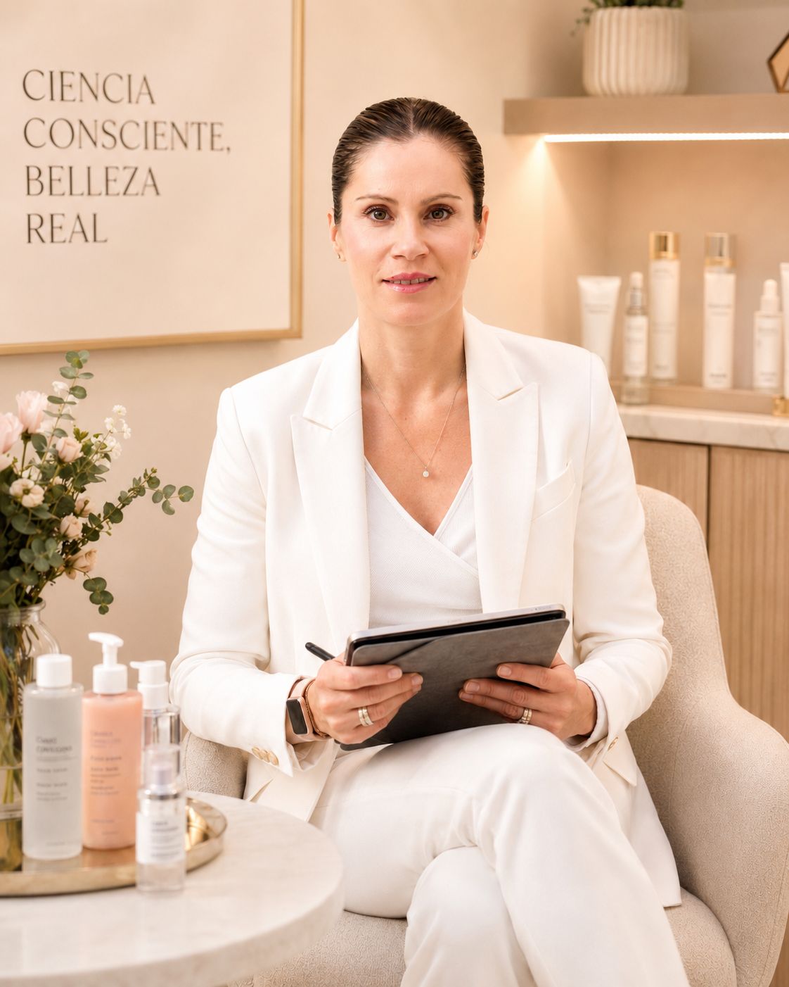 Anabel Vaquer farmacéutica especialista en formación dermocosmética para farmacias